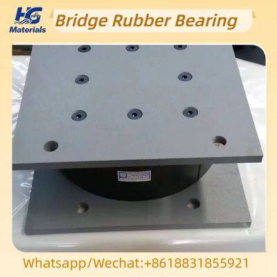 Runli Rubber Elastomeric Bridge Bearing Plate Type Rubber Bridge Bearing Support for Concrete Bridge
