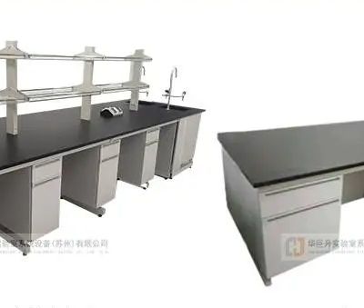 Laboratory Workbench Central Workbench Steel-Wood Laboratory Bench Test Bench Laboratory Side Bench Chemistry Desk photo-3