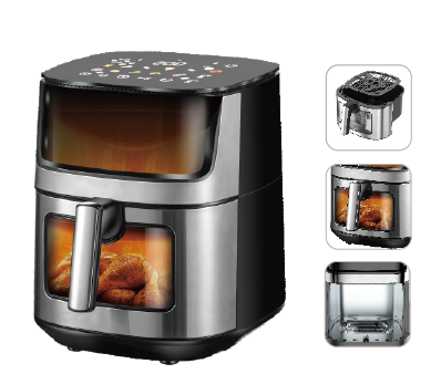 Nouveau friteuse à air, friteuse pour ménage à grande capacité, friteuse électrique multifonctionnelle (Wechat : 13510231336)