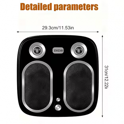 Electric Foot Massager Pad With Dual Zone Massage and Heating MH-810 photo-5
