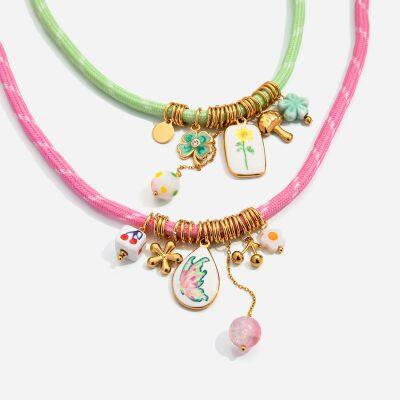 Collier en acier inoxydable 316L HonHo avec revêtement en nitrure de titane