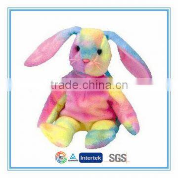 2015 colorful stuffed rabbit wholesale