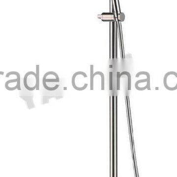China Manufacturer Luxury Stainless steel rain bath shower set with hand shower pout shower head rain
