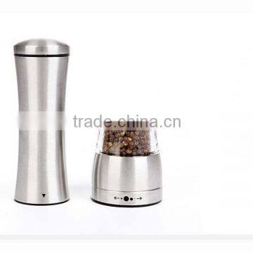 Factory Supply Adjustable Manual Stainless Steel Salt and Pepper Grinder (Pepper Mill) photo-6
