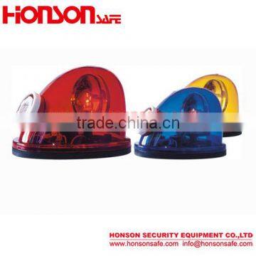 Rotating Halogen Warning Beacon Amber LED Traffic Beacon Lighting With Siren HTR210 photo-2