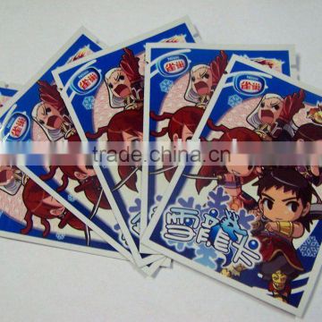 game card plastic packaging bag