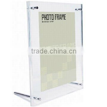 decent simple design lucite photo frame for gift