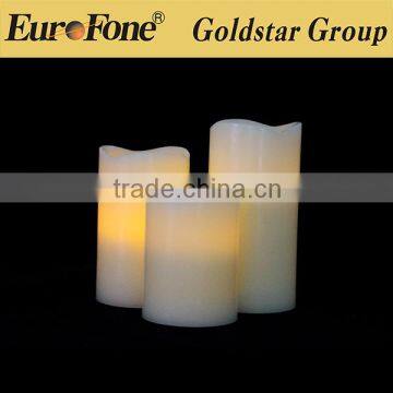 CE/ROHS Certificated Remote Control Wax LED Candle for Decoration