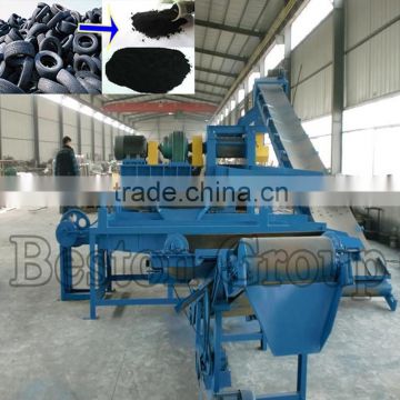 CE certified 10 ton waste tyre rubber powder machine factory