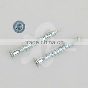 carbon steel furniture screw confirmat screw connected screw made in china