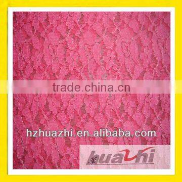 hangzhou unique lace fabric with special design