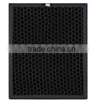 Honeycomb activated carbon filter for chemical fumes removal