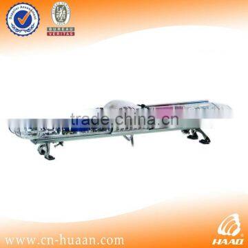 Halogen and xenon security light bar with PC material