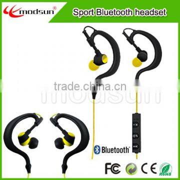 Fashion sport earhook bluetooth headset V4.1