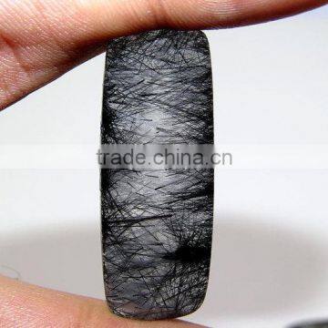 Black Ruhtile Cabochon