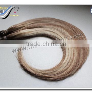 2016 the new factory price 100 keratin bond hair extension/I tip hair, human hair