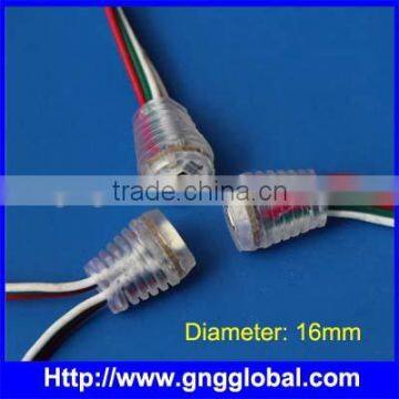 Diameter 16mm one 5050 pixel waterproofing rgb smd led pixel module