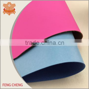 0.8mm coating pu anti-bacterial synthetic leather fabric