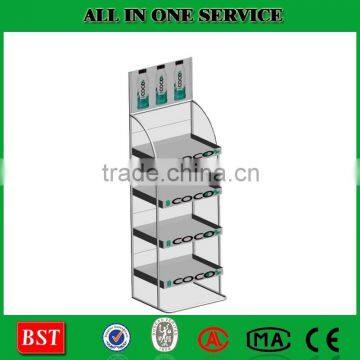 Grocery store Display Rack for beverage , Snack display rack