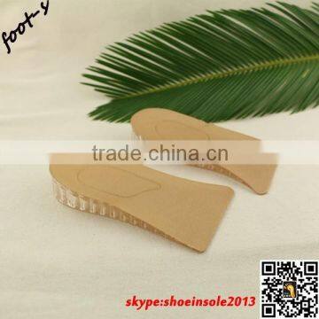 TPR insert height increase shoe half insole,heighten insole