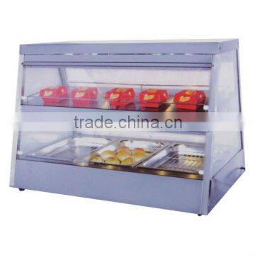 PK-JG-DH1100 Fast Food Equipment for Supermarket 2-Layer Electric Display Showcase