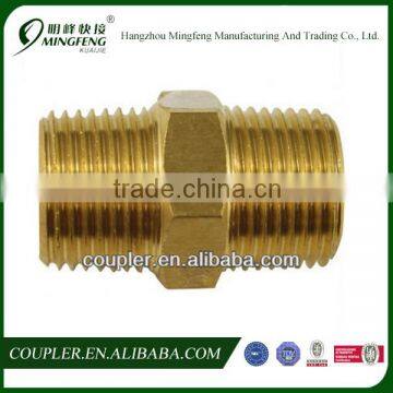 Hex Nipple Air Fittings Brass Fitting