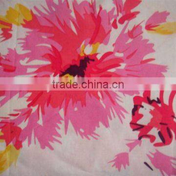 75D 140gsm 100% Polyester printed fabric stretch jersey