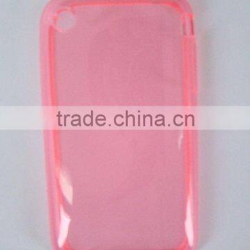 Cell phone silicon case for iphone 3G/3GS