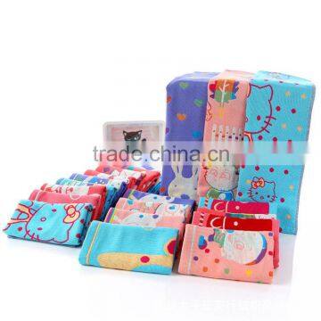 cotton towel jacquard Soft and breathable children's towel