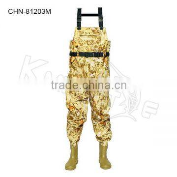 Durability material fishing chest wader CHN-81203M for fly fishing or lure fishing