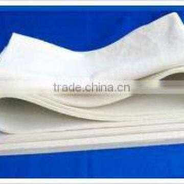 White Wool felt fabrics