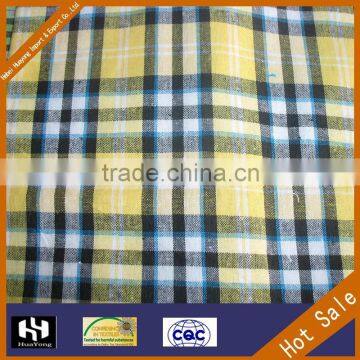 cotton madras check design fabrics for baby shirting clothes