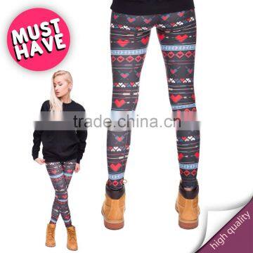 New 2016 Digital Print Fashion Winter Leggings for Women