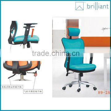 889-2A 2016 Blue Wholesale High-tech Comfortable Ergonomic Office Chair Supplier's Choice photo-6