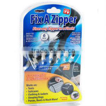 6pcs Plastic Fix A Zipper