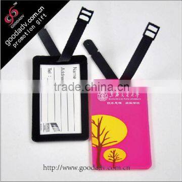 Advertising luggage tags Guangzhou factory Custom airline luggage tags