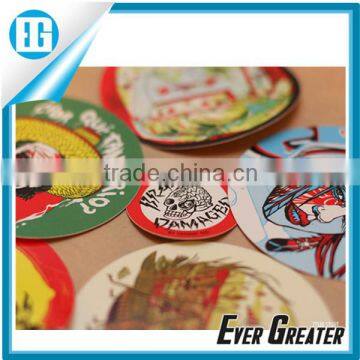 Custom Self adhesive vinyl stickers cuntom carton sticker vinyl sticker material