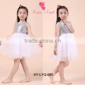 Wholesale children girl boutique sequins party dress