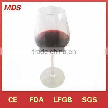 Thoughtful designed stem glass etched wine glass