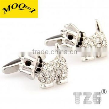 TZG07941 Stainless Steel Cuff Link Animal Cufflink