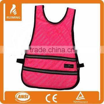 Children running vest with reflective tape