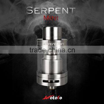 2 Post Single Coil Build Deck Top Filling atomizer RTA serpent mini in stock for fast shipping now