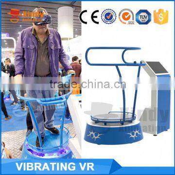 2016 Best Quality virtual reality simulator vr amusement game machine 9d vr cinema Vibrating VR game equipment