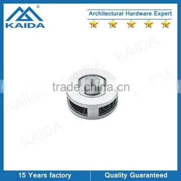 Stainless steel round glass calmp for two glass panel fixing