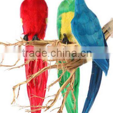 Fancy artificial feather birds LZWQ1313