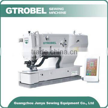 plastic button making machine holing sewing machine