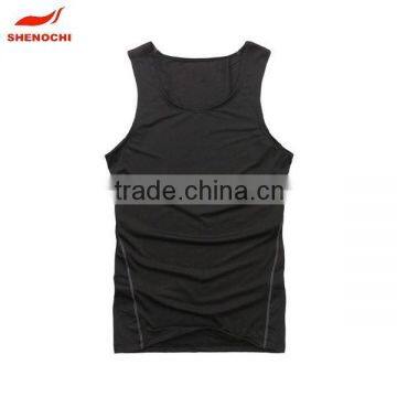 Simple design comfortable high quality custom wholesale gym singlets