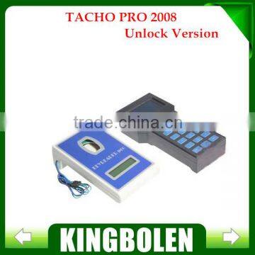 Hot Sale 2014 Most Stable Unlock Version Multi Language Mileage Correction Tool Tacho Pro 2008 DHL Free Shipping