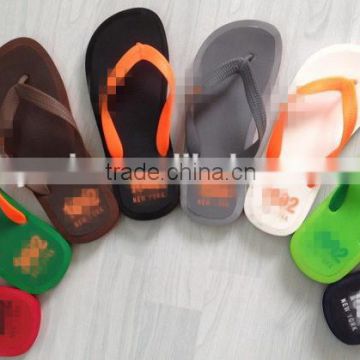 man rubber slipper