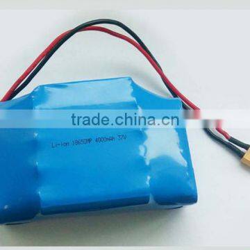 36v 4.4ah 10s2p li ion battery pack